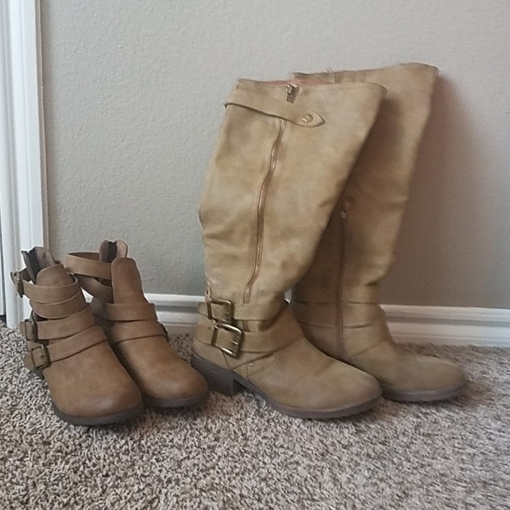 Boots (tall boots only)